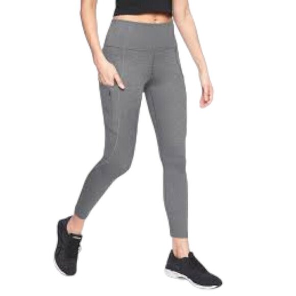 Athleta Pants - Athleta Grey All In 7/8 Tight Small